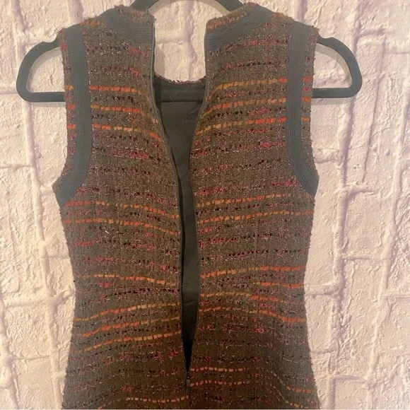 Kate Spade Tweed Sparkle So Foxy Bittersweet Sheath Mini Dress 4 Red Black - Picture 8 of 11